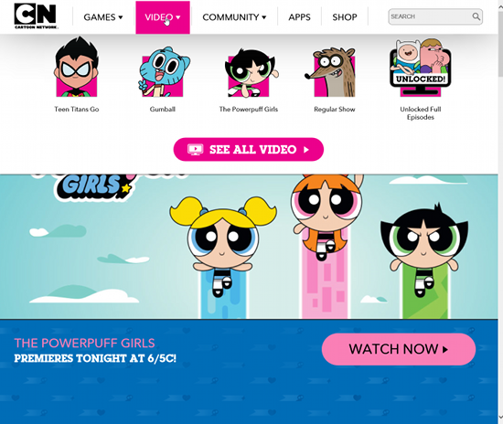 Screenshot Cartoon Network