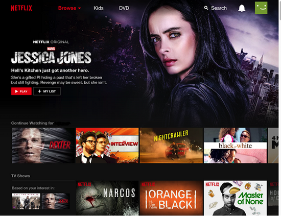 Screenshot Netflix