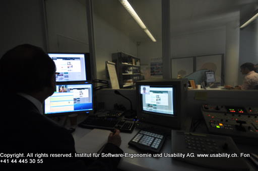 Beobachtungsraum mit Live viewer Beobachtungsraum mit Live viewer
